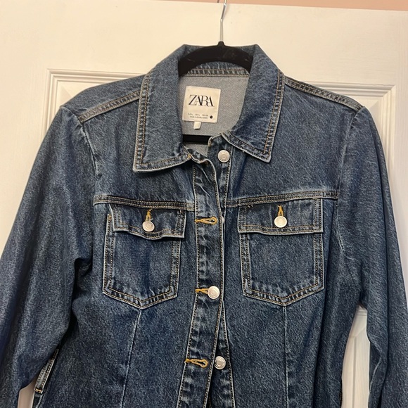 Super cute Zara jean dress! - Picture 1 of 7